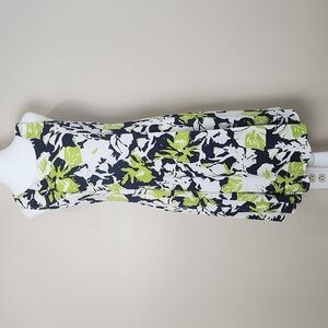 Perceptions New York floral multicolor white, green, blue size Medium